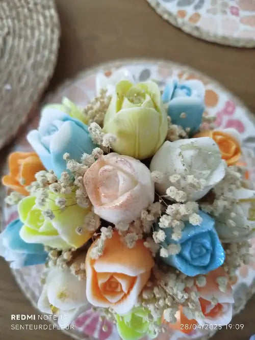 bouquet de tulipe parfumé pour offrir ou en décoration