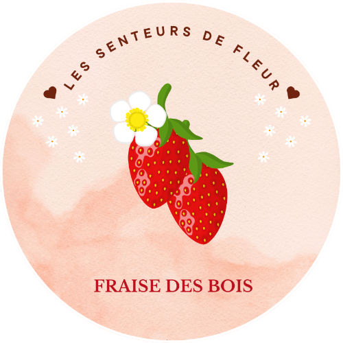 Fondant parfumé - Fraise des Bois - Parfum fruité et gourmand