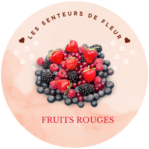 Fondant parfumé- Fruits Rouges - Parfum fruité et sucré