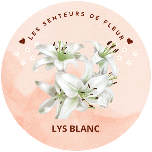 Fondant parfumé Lys Blanc - Parfum floral et délicat