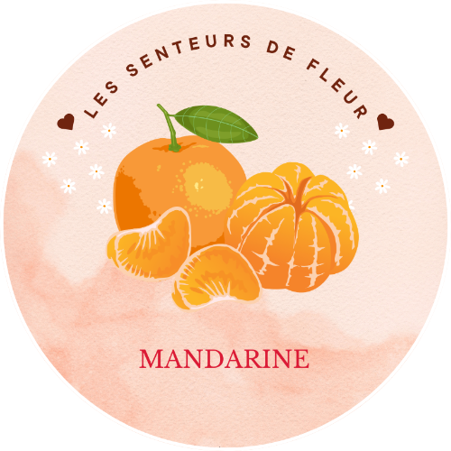 Fondant parfumé mandarine Fraîcheur Acidulée- Parfum fruité et rafraîchissant