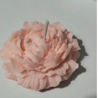 Bougie Fleur Parfumée- Élégance Florale en cire naturelle au design raffiné et apaisant.