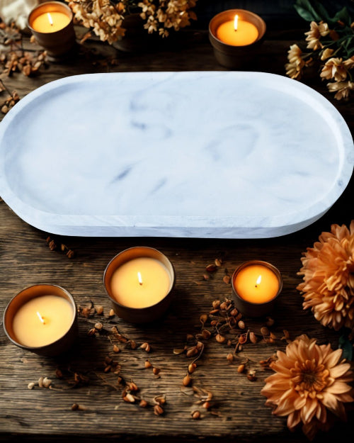 support minéral fait main