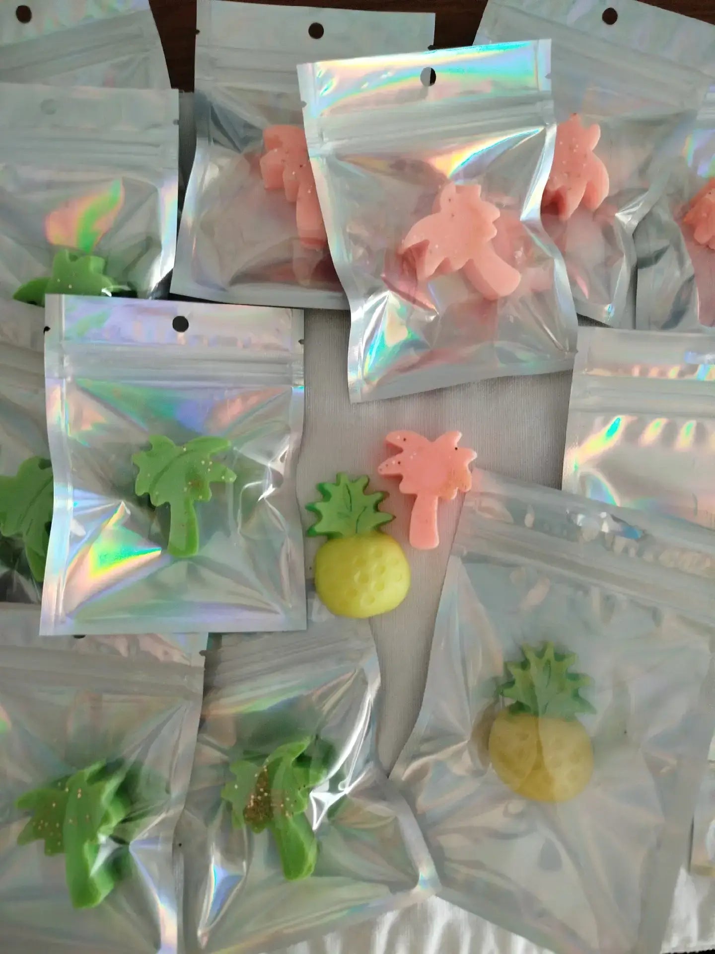 Fondant ananas, Monoï passion, Monoï Coco, Monoï vanillé, Monoï pêche