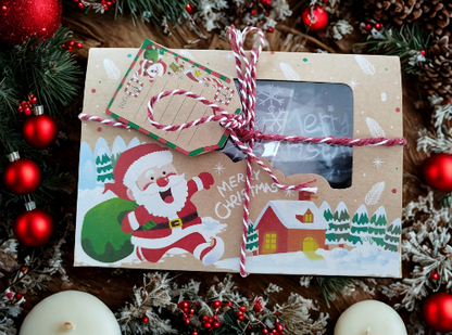 Box de 10 Fondants Parfumés – Édition Spéciale Senteurs de Noël avec design festif de Noël