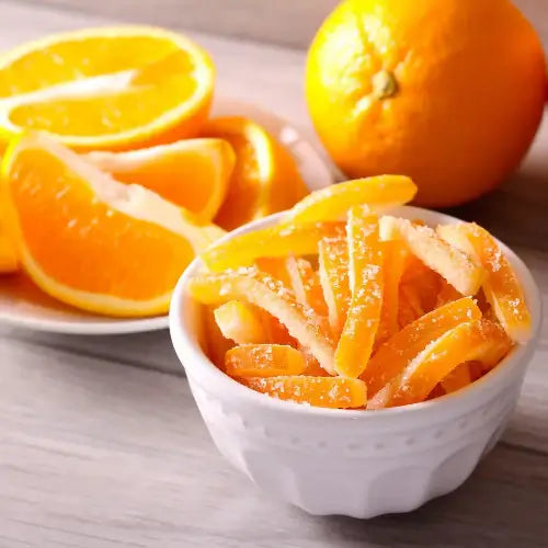 fondants parfumés artisanaux orange confite, collection automne -hiver