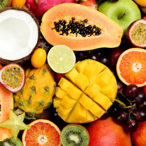 Fondant parfumé senteur Évasion fruitée en cire végétale, fait main