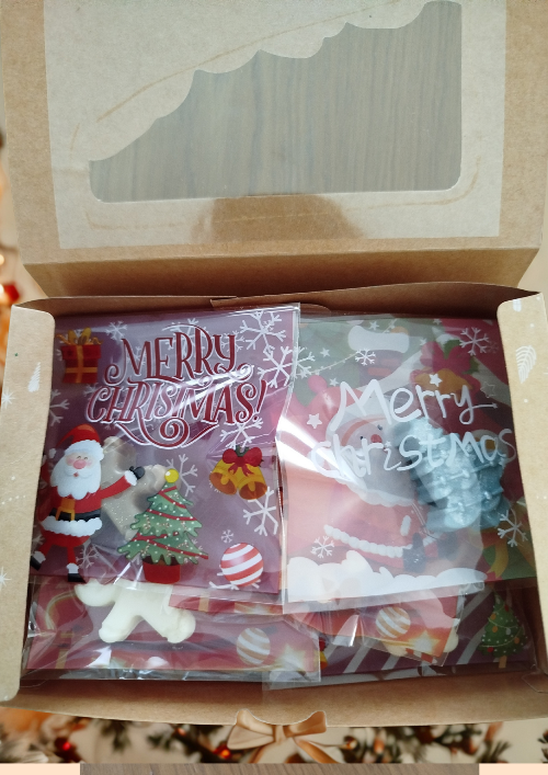 Box de 10 Fondants Parfumés – Édition Spéciale Senteurs de Noël avec décorations de Noël.